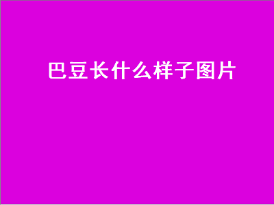 巴豆长什么样子图片（巴豆长什么样子图片植物大战）